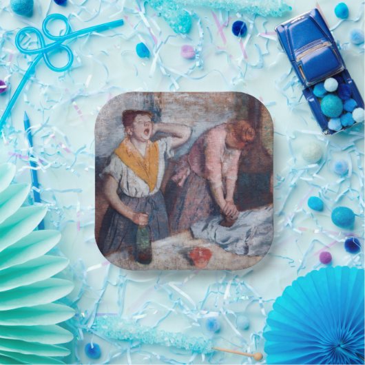 Edgar Degas - Women Ironing Pappteller (Party)