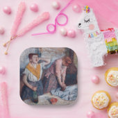 Edgar Degas - Women Ironing Pappteller (Party)