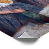 Edgar Degas - Women Ironing Poster (Ecke)