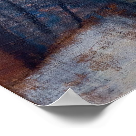 Edgar Degas - Women Ironing Poster (Ecke)