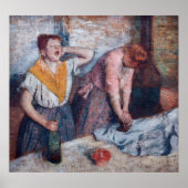 Edgar Degas - Women Ironing Poster (Vorne)