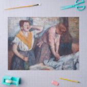 Edgar Degas - Women Ironing Seidenpapier (Basteln)