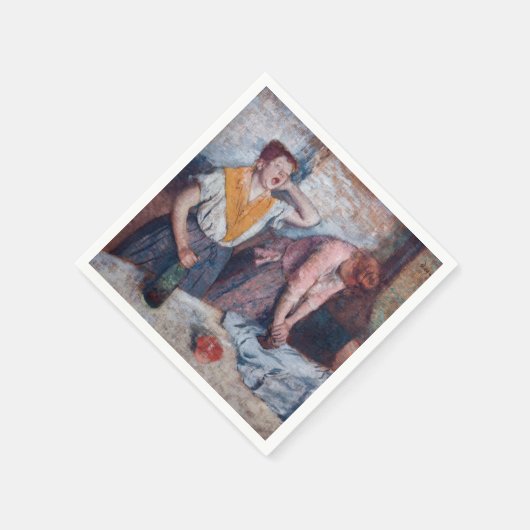 Edgar Degas - Women Ironing Serviette (Ecke)