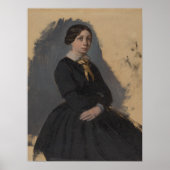 Edgar Degas Young Woman Impressionismus Art Poster (Vorne)
