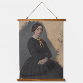 Edgar Degas Young Woman Impressionismus Art Wood Wandteppich Mit Holzrahmen