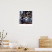 Edgar Degas Zedign Art Poster #1 (Küche)