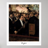 Edgar Degas Zedign Art Poster #12 (Vorne)