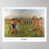 Edgar Degas Zedign Art Poster #139 (Vorne)