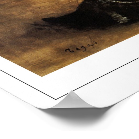 Edgar Degas Zedign Art Poster #152-2 (Ecke)