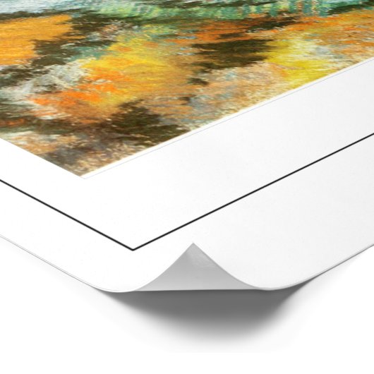 Edgar Degas Zedign Art Poster #159-2 (Ecke)