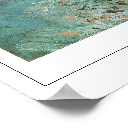 Edgar Degas Zedign Art Poster #18 (Ecke)