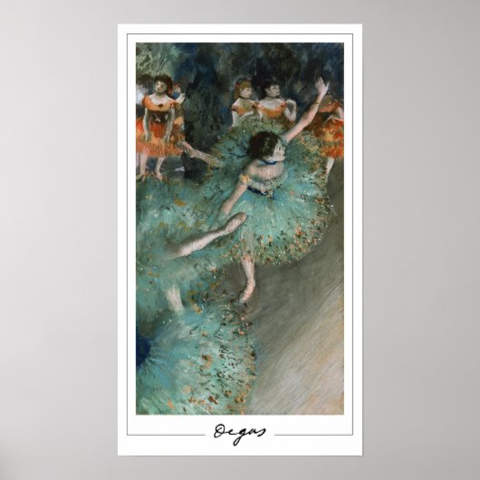 Edgar Degas Zedign Art Poster #18 (Vorne)