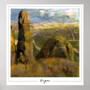 Edgar Degas Zedign Art Poster #19