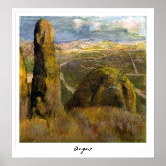 Edgar Degas Zedign Art Poster #19 (Vorne)