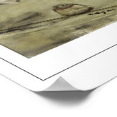 Edgar Degas Zedign Art Poster #1-2 (Ecke)