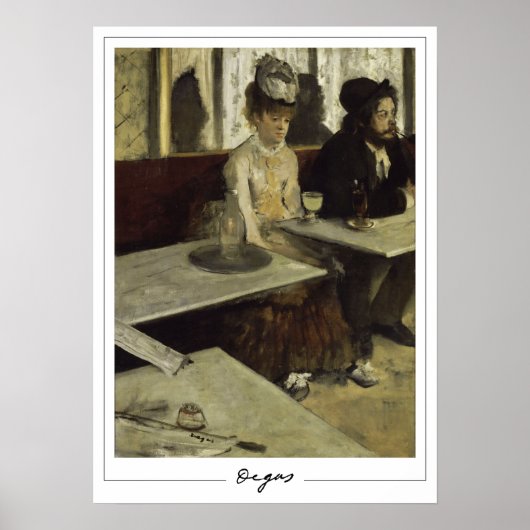 Edgar Degas Zedign Art Poster #1-2 (Vorne)