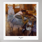 Edgar Degas Zedign Art Poster #201-2 (Vorne)