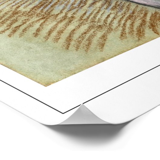 Edgar Degas Zedign Art Poster #20-2 (Ecke)