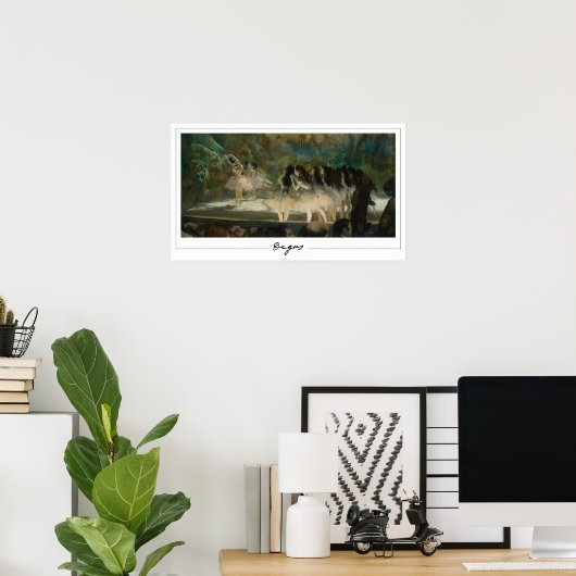 Edgar Degas Zedign Art Poster #21-2 (Heimbüro)