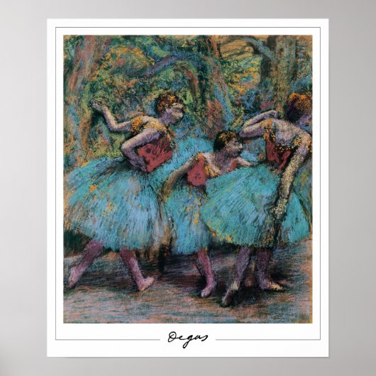 Edgar Degas Zedign Art Poster #26 (Vorne)