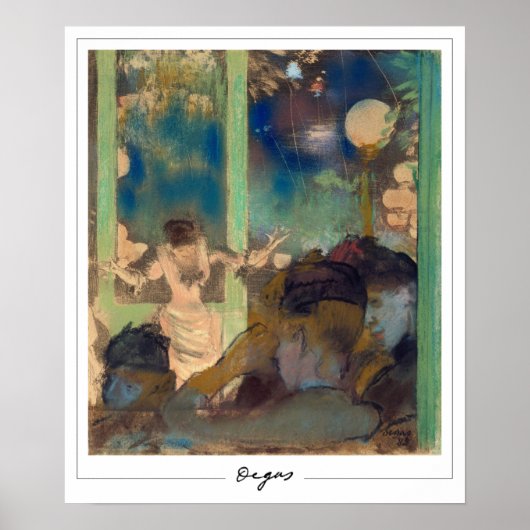 Edgar Degas Zedign Art Poster #28 (Vorne)