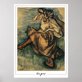 Edgar Degas Zedign Art Poster #285-2