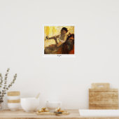 Edgar Degas Zedign Art Poster #300-2 (Küche)