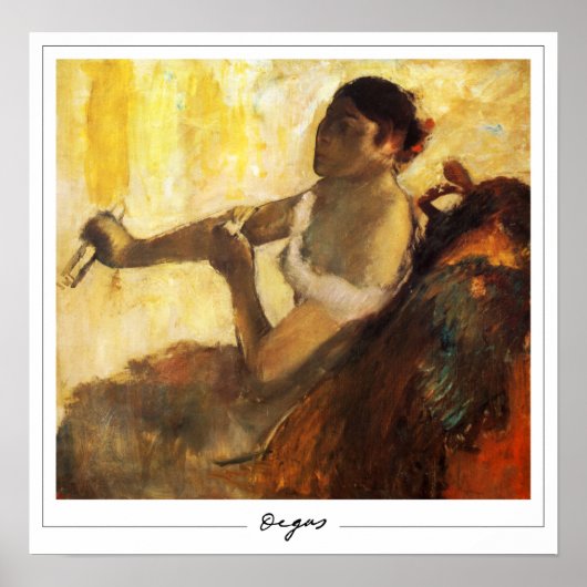 Edgar Degas Zedign Art Poster #300-2 (Vorne)