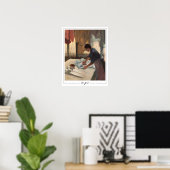 Edgar Degas Zedign Art Poster #31 (Heimbüro)