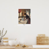 Edgar Degas Zedign Art Poster #31 (Küche)