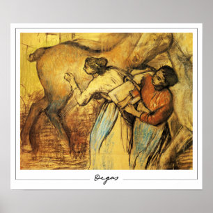 Edgar Degas Zedign Art Poster #341-2