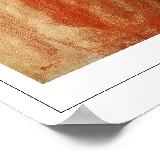 Edgar Degas Zedign Art Poster #36 (Ecke)