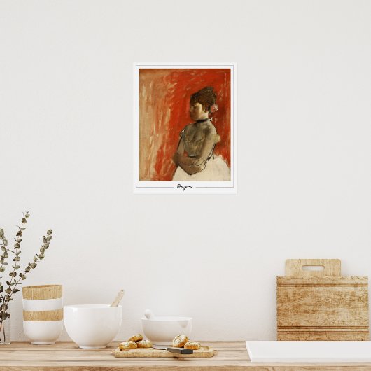 Edgar Degas Zedign Art Poster #36 (Küche)