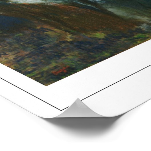 Edgar Degas Zedign Art Poster #39 (Ecke)