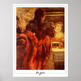 Edgar Degas Zedign Art Poster #399-2
