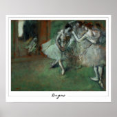 Edgar Degas Zedign Art Poster #4 (Vorne)