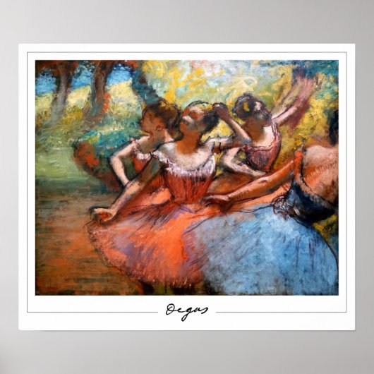 Edgar Degas Zedign Art Poster #408 (Vorne)