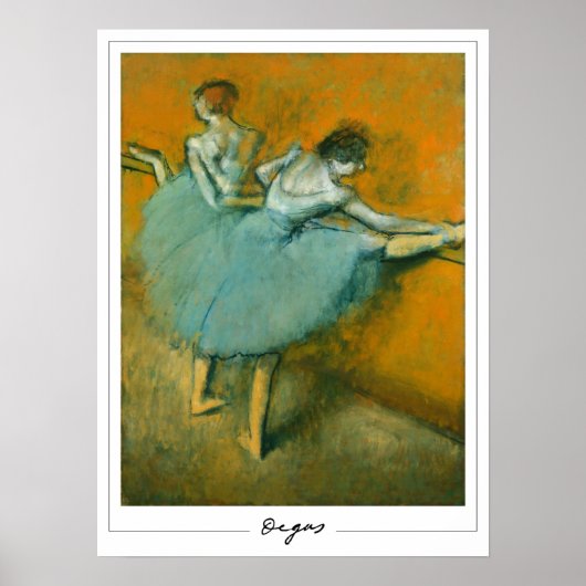 Edgar Degas Zedign Art Poster #4-2 (Vorne)
