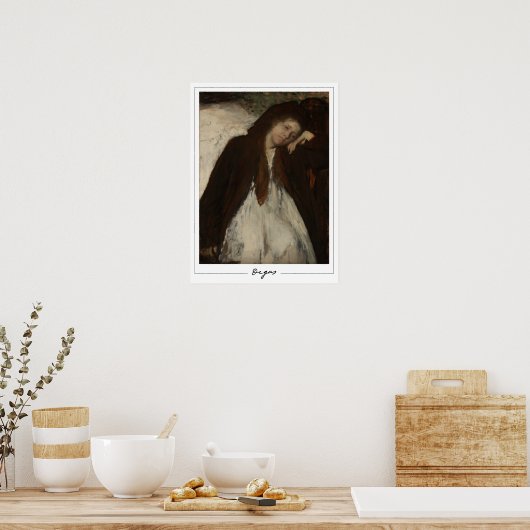 Edgar Degas Zedign Art Poster #7 (Küche)