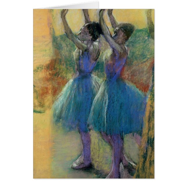 Edgar Degas | Zwei blaue Tänzer (Vorne)