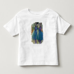 Edgar Degas zwei blaue Tänzer Kleinkind T-shirt