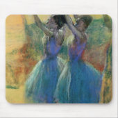 Edgar Degas | zwei blaue Tänzer Mousepad (Vorne)