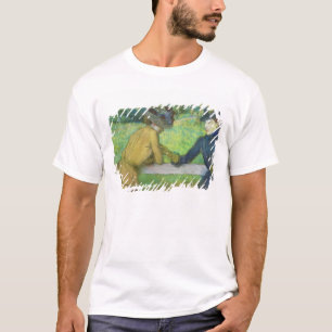 Edgar Degas   zwei Frauen, die auf einem Tor sich T-Shirt