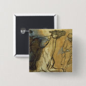 Edgar Degas | zwei Studien der Reiter Button (Vorne & Hinten)