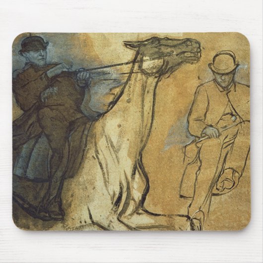 Edgar Degas | zwei Studien der Reiter Mousepad (Vorne)