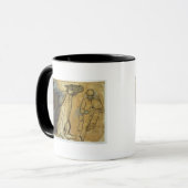 Edgar Degas | zwei Studien der Reiter Tasse (Vorderseite Links)