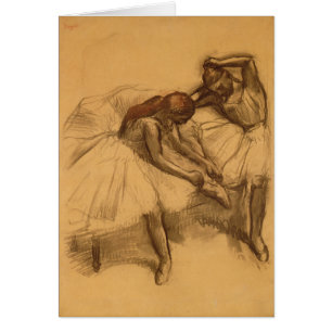 Edgar Degas Zwei Tänzer