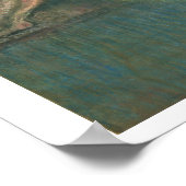 Edgar Degas | Zwei Tänzer entspannen Poster (Ecke)