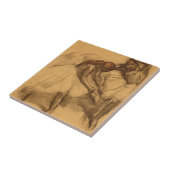 Edgar Degas | zwei Tänzer Fliese (Seite)