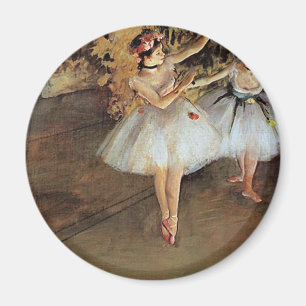Edgar Degas - zwei Tänzer Magnet